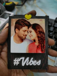 2 Layer MDF Fridge Magnet - Best Friend