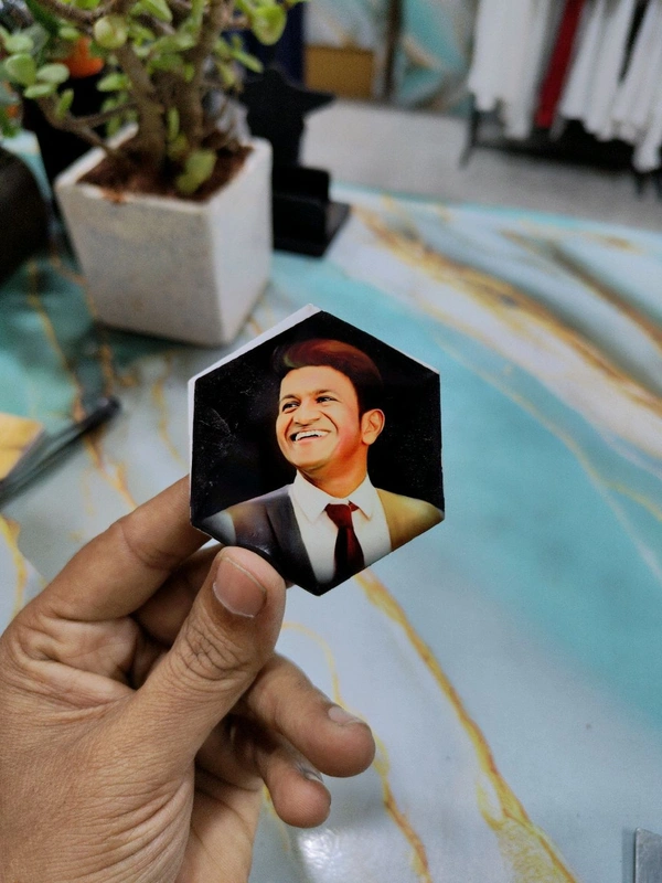 Metal Fridge Magnets - Small Size - Square