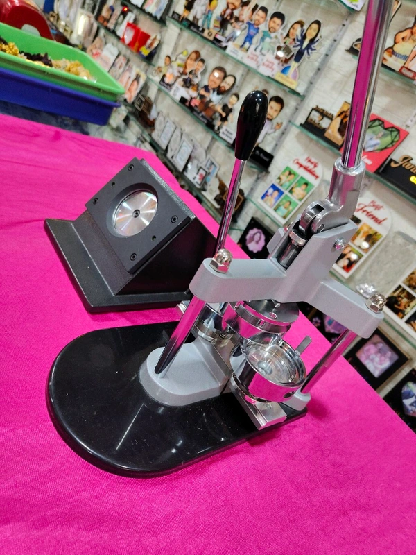 58mm Round Badge Machine Combo