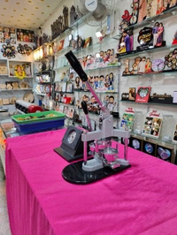 58mm Round Badge Machine Combo