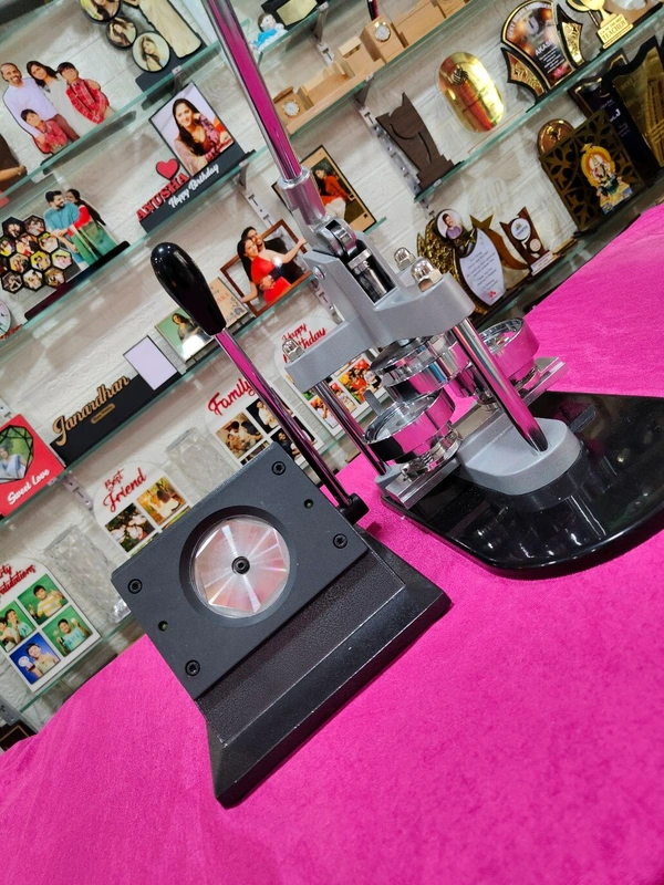 58mm Round Badge Machine Combo