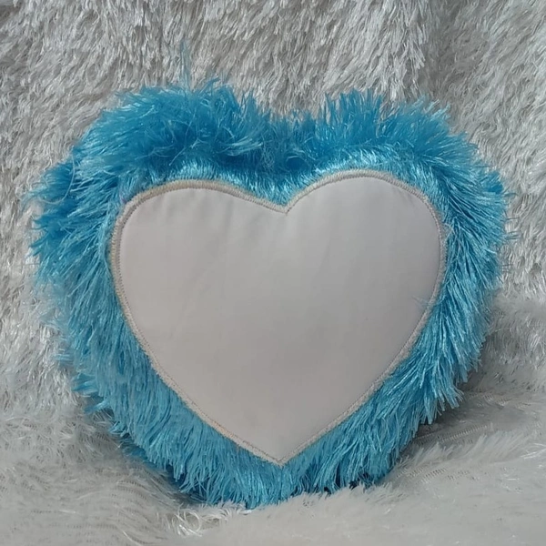 Mini Fur Pillow - Heart Shape