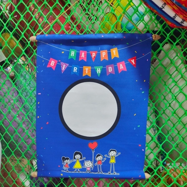 Happy Birthday 01 -Satin Scrolls