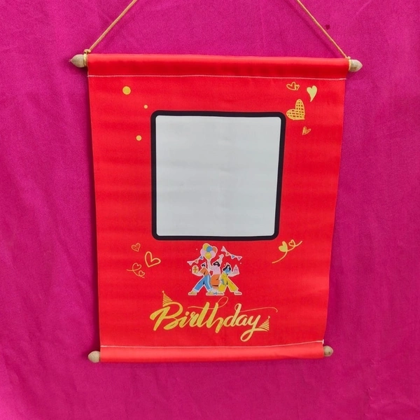 Happy Birthday 02 - Satin Scrolls