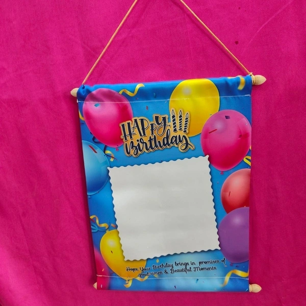 Happy Birthday 03 - Satin Scrolls