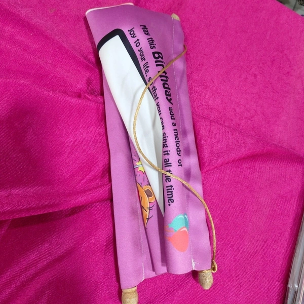 Happy Birthday 04 - Satin Scrolls