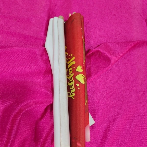 Happy Wedding 01  -Satin Scrolls