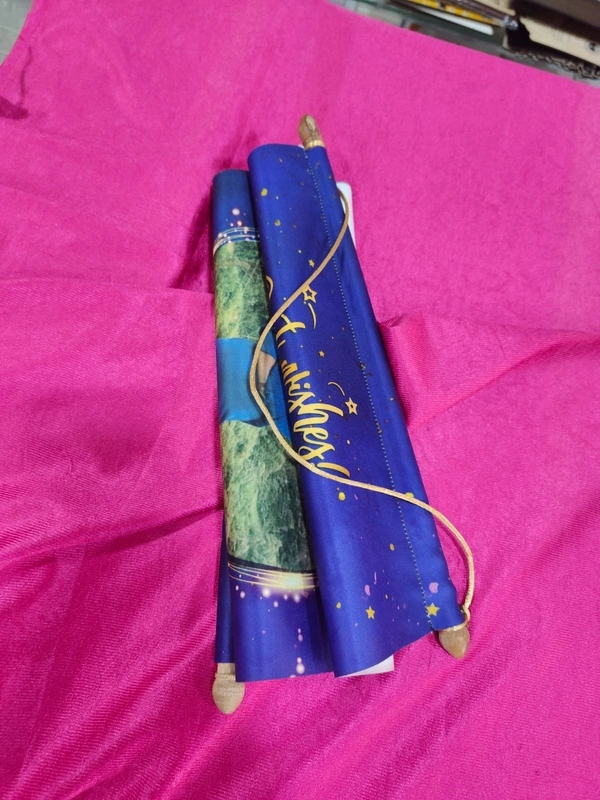 Best Wishes - Satin Scrolls