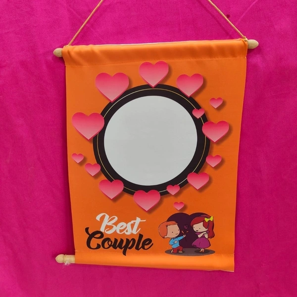 Best Couple - Satin Scrolls