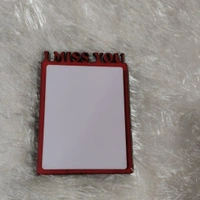 2 Layer Color MDF Fridge Magnet - Birthday