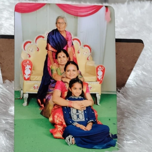 Double Layer MDF Fridge Magnet