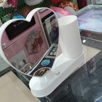 Small - Heart White With Pen Stand Magic Mirror