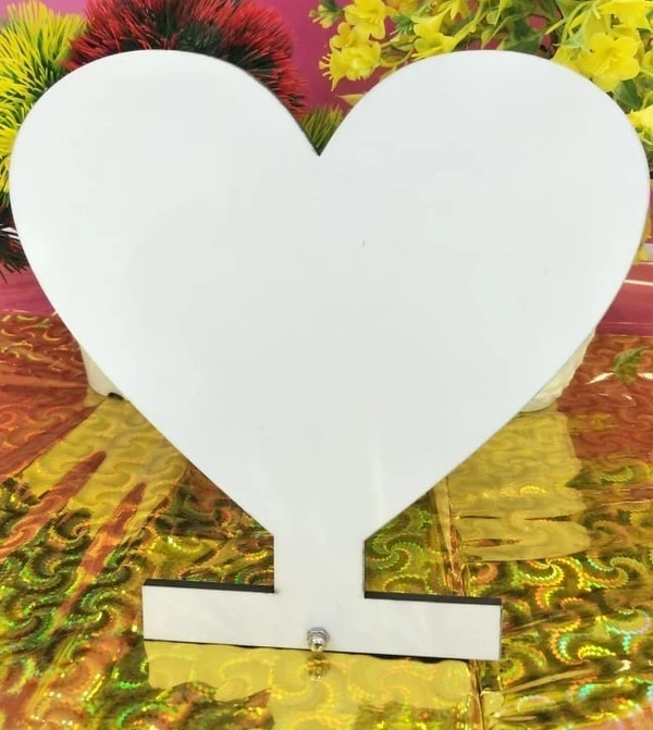 Heart Shape - MDF Table Frame