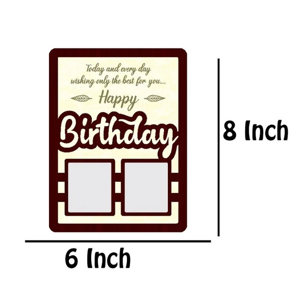 Birthday - Table Top MDF Frame