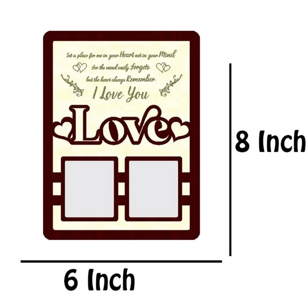 Love - Table Top MDF Frame