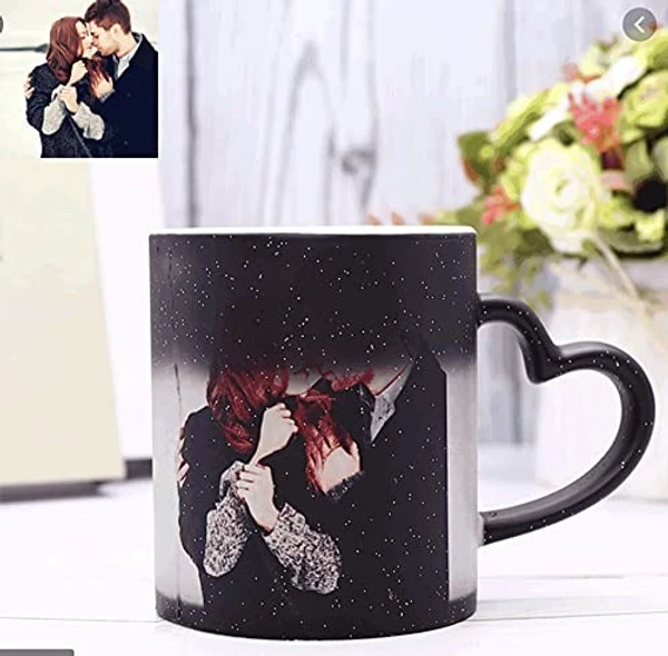 Magic Mug - Sparkle Heart Handle