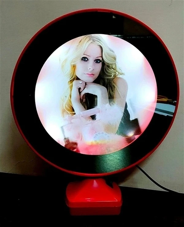 Big - Round Red Magic Mirror