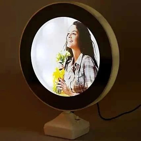 Big - Round White Magic Mirror