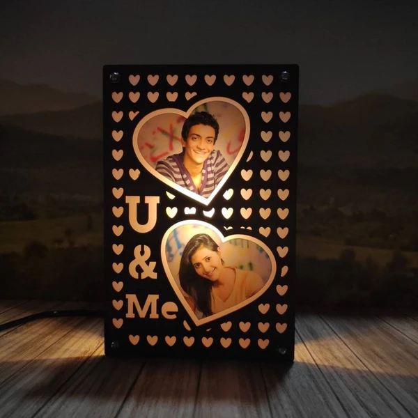 U & Me Warm White LED Frame