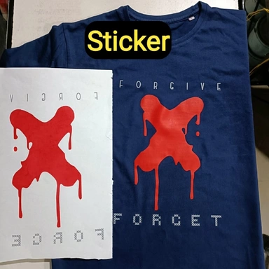 T-shirt & Lower Sticker