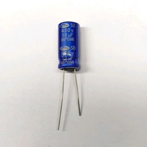 Capacitor Cylindrical 450V - 10uf