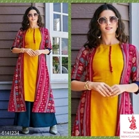 Trendy Very Beautiful Rayon Kurtis