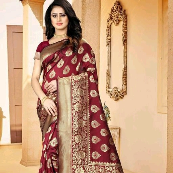 Stylish Kanjivaram Poly Silk Saree