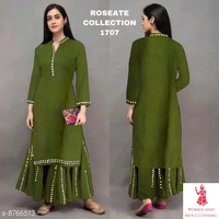 Trendy Kurti With Pllazzo