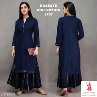 Trendy Kurti With Pllazzo