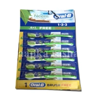 Oralb Neem Extract Toothbrush- Mrp25, Price21Pcs [Pack of 12pcs]