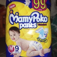 Mammy Poko Pants Big Pack -Size M- Mrp 93, Price 80/Pack