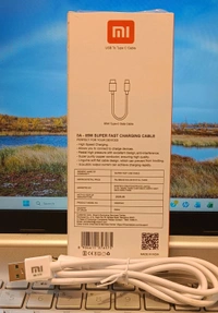 MI 8A-85W Super Fast V8/ Micro USB Charging Cable Box Packing.