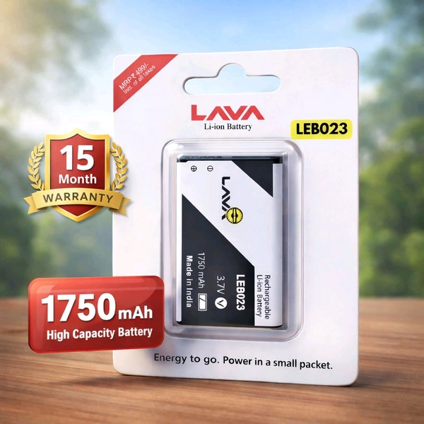 Lava LEB023 Battery 1750Mah High Capacity ( 15th Month Warranty)