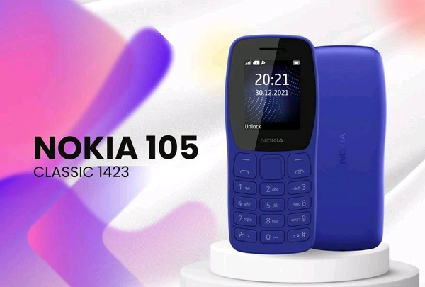 Nokia 105 Classic Single Sim 1423 HMD With Charger π«β¨