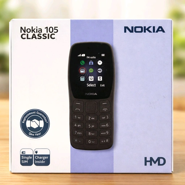 Nokia 105 Classic Single Sim 1423 HMD With Charger π«β¨