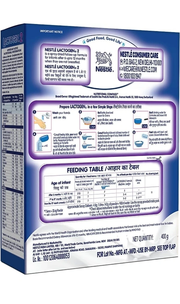 LACTOGEN 400gm 
