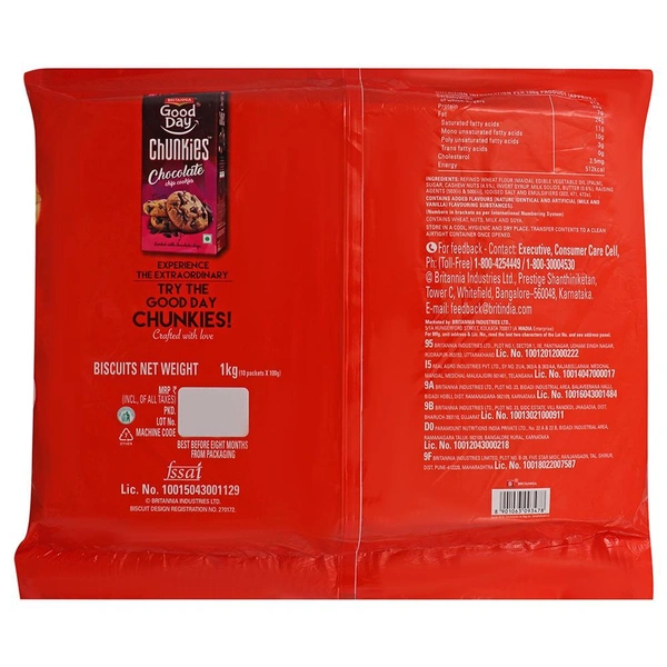 Britannia Good Day Cashew Biscuits 1 Kg