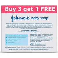 Johnson's Baby Soap 100 g (Buy 3 Get 1 Free)