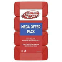 Lifebuoy Total Soap, 4p