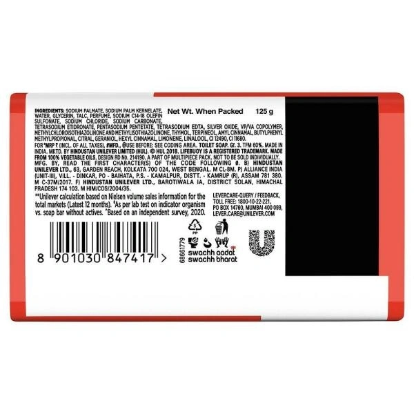 Lifebuoy Total Soap, 100% Stronger (4x46 g)