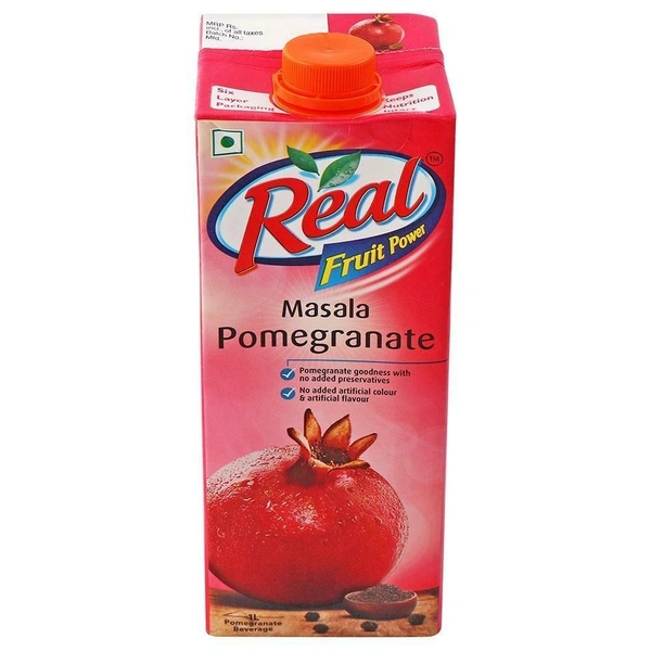 Real Fruit Power Masala Pomegranate Juice 1 L
