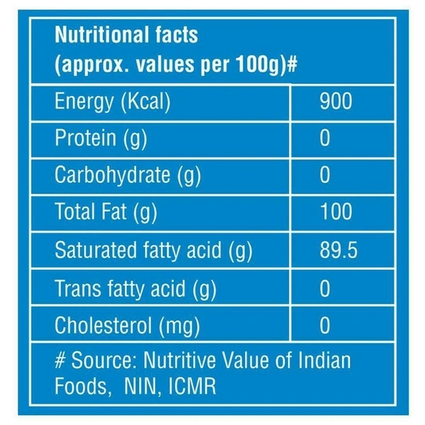 Bajaj 100% Pure Coconut Oil 600 ml