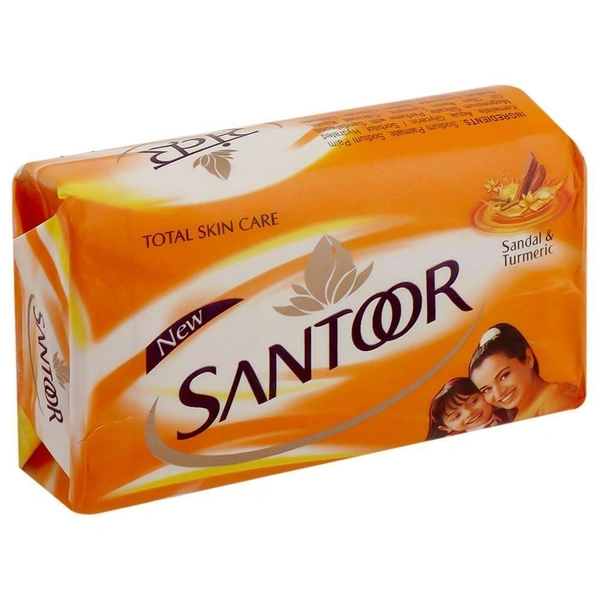 Santoor Sandal & Turmeric Soap 100 g