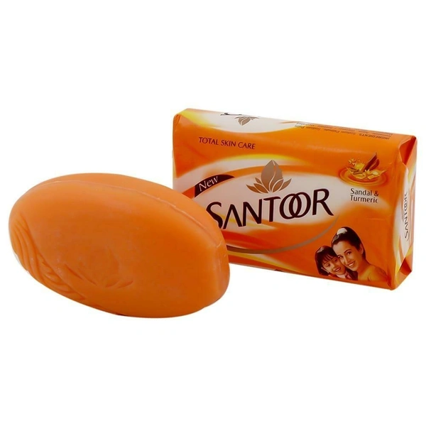 Santoor Sandal & Turmeric Soap 100 g