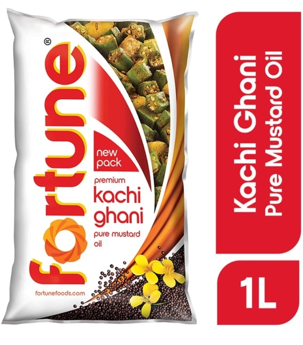 Fortune Kachi Ghani Mustard Oil 1L
