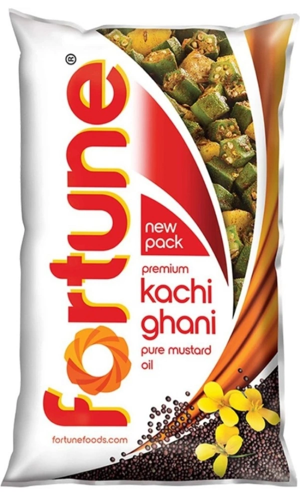Fortune Kachi Ghani Mustard Oil 1L