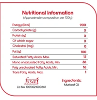 Fortune Kachi Ghani Mustard Oil 1L