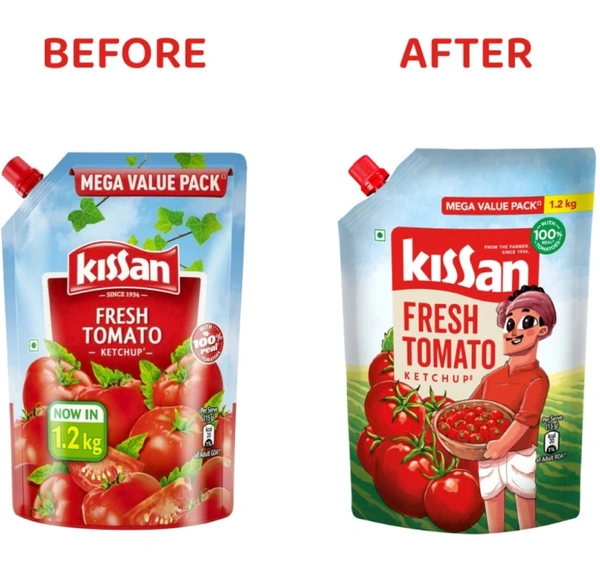 Kissan Fresh Tomato Ketchup (1.2kg)