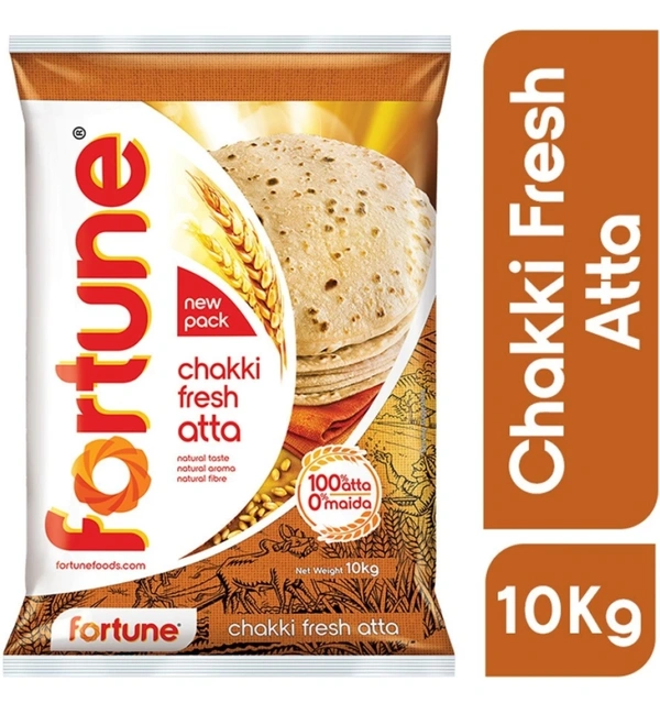 Fortune Chakki Fresh Aata ( 10 kg )