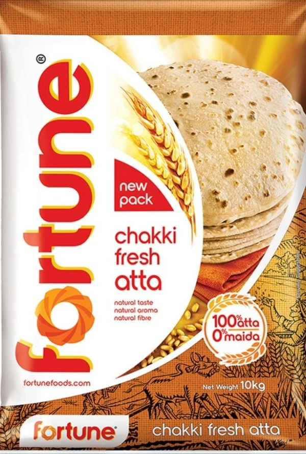 Fortune Chakki Fresh Aata ( 10 kg )